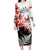 Kei Wareware Tatou New Zealand ANZAC Day Family Matching Long Sleeve Bodycon Dress and Hawaiian Shirt Lest We Forget LT05 Mom's Dress White - Polynesian Pride