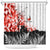 Kei Wareware Tatou New Zealand ANZAC Day Shower Curtain Lest We Forget LT05 White - Polynesian Pride