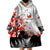 Kei Wareware Tatou New Zealand ANZAC Day Wearable Blanket Hoodie Lest We Forget LT05 - Polynesian Pride