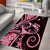 New Zealand Valentine Area Rug Aroha Sweet Pink Piwakawaka