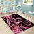 New Zealand Valentine Area Rug Aroha Sweet Pink Piwakawaka