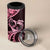 New Zealand Valentine 4 in 1 Can Cooler Tumbler Aroha Sweet Pink Piwakawaka