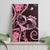 New Zealand Valentine Canvas Wall Art Aroha Sweet Pink Piwakawaka