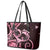 New Zealand Valentine Leather Tote Bag Aroha Sweet Pink Piwakawaka