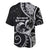 New Zealand Valentine Baseball Jersey Aroha Gray Piwakawaka