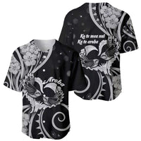 New Zealand Valentine Baseball Jersey Aroha Gray Piwakawaka LT05 - Polynesian Pride