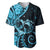 New Zealand Valentine Baseball Jersey Aroha Cyan Piwakawaka