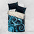 New Zealand Valentine Bedding Set Aroha Cyan Piwakawaka