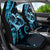 New Zealand Valentine Car Seat Cover Aroha Cyan Piwakawaka