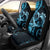 New Zealand Valentine Car Seat Cover Aroha Cyan Piwakawaka