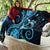 New Zealand Valentine Quilt Aroha Cyan Piwakawaka