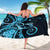 New Zealand Valentine Sarong Aroha Cyan Piwakawaka