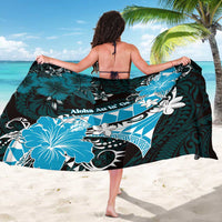 Hawaii Valentine Day Sarong Polynesian Hibiscus Art Style Turquoise LT05 - Polynesian Pride