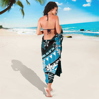Hawaii Valentine Day Sarong Polynesian Hibiscus Art Style Turquoise LT05 - Polynesian Pride