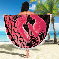 Alofa Samoa Valentine Red Beach Blanket Love Is The Greatest Thing LT05 - Polynesian Pride