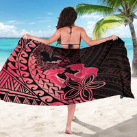 Alofa Samoa Valentine Red Sarong Love Is The Greatest Thing LT05 - Polynesian Pride