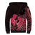 Alofa Samoa Valentine Red Sherpa Hoodie Love Is The Greatest Thing