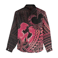 Alofa Samoa Valentine Red Women Casual Shirt Love Is The Greatest Thing LT05 - Polynesian Pride