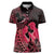 Alofa Samoa Valentine Red Women Polo Shirt Love Is The Greatest Thing