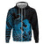 Alofa Samoa Valentine Blue Zip Hoodie Love Is The Greatest Thing