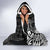 Alofa Samoa Valentine Black Hooded Blanket Love Is The Greatest Thing