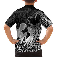Alofa Samoa Valentine Black Kid Hawaiian Shirt Love Is The Greatest Thing LT05 - Polynesian Pride