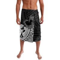 Alofa Samoa Valentine Black Lavalava Love Is The Greatest Thing LT05 Black - Polynesian Pride