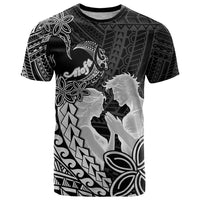 Alofa Samoa Valentine Black T Shirt Love Is The Greatest Thing LT05 Black - Polynesian Pride