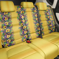 Aloha Hawaii Mardi Gras Back Car Seat Cover Gold Style LT05 - Polynesian Pride