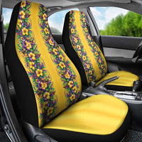 Aloha Hawaii Mardi Gras Car Seat Cover Gold Style LT05 - Polynesian Pride