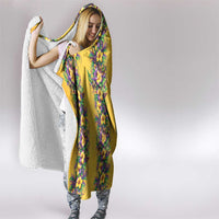 Aloha Hawaii Mardi Gras Hooded Blanket Gold Style LT05 - Polynesian Pride