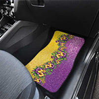 Hawaii Mardi Gras Car Mats Plumeria Lei Beads Glitter Style LT05 - Polynesian Pride