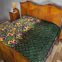 Hawaii Mardi Gras Quilt Tropical Flowers Glitter Style LT05 - Polynesian Pride