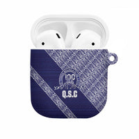 Tonga Queen Salote College AirPods Case 100 Years Anniversary Navy Color LT05 Navy - Polynesian Pride