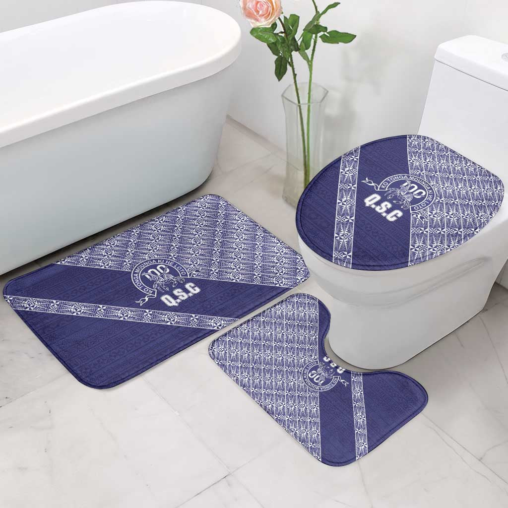 Tonga Queen Salote College Bathroom Set 100 Years Anniversary Navy Color LT05 - Polynesian Pride