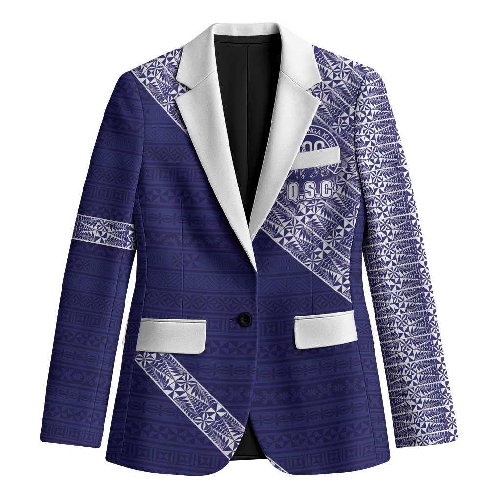Tonga Queen Salote College Blazer 100 Years Anniversary Navy Color LT05 Unisex Navy - Polynesian Pride