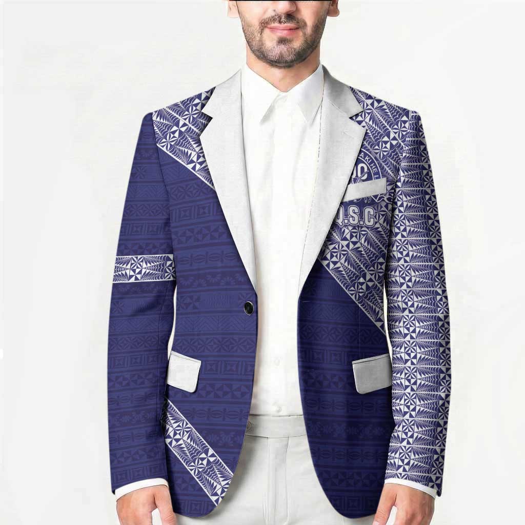 Tonga Queen Salote College Blazer 100 Years Anniversary Navy Color LT05 - Polynesian Pride