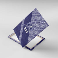 Tonga Queen Salote College Canvas Wall Art 100 Years Anniversary Navy Color LT05 With Frame Navy - Polynesian Pride