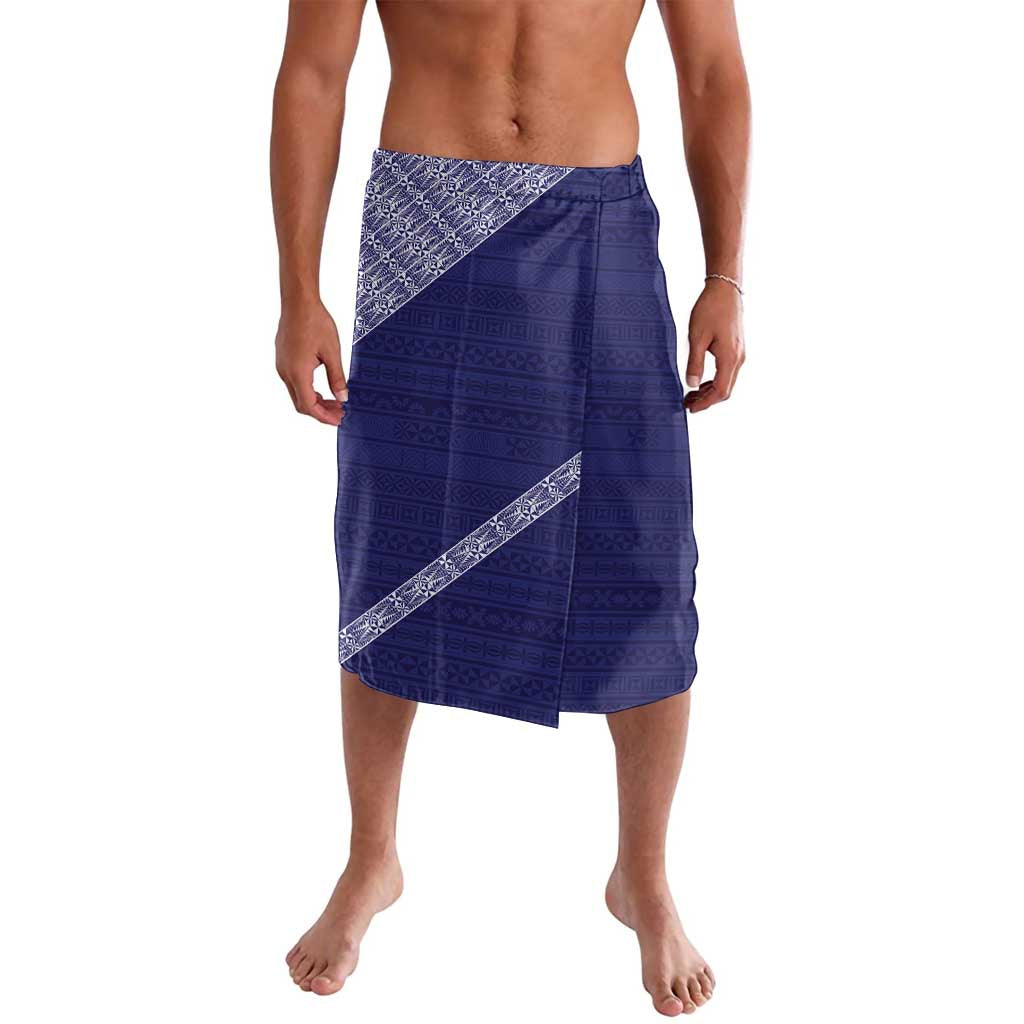 Tonga Queen Salote College Lavalava 100 Years Anniversary Navy Color LT05 Navy - Polynesian Pride