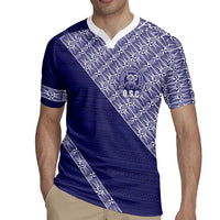 Tonga Queen Salote College Rugby Jersey 100 Years Anniversary Navy Color LT05 - Polynesian Pride