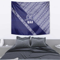 Tonga Queen Salote College Tapestry 100 Years Anniversary Navy Color LT05 - Polynesian Pride