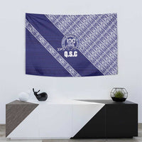 Tonga Queen Salote College Tapestry 100 Years Anniversary Navy Color LT05 - Polynesian Pride