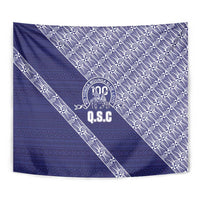 Tonga Queen Salote College Tapestry 100 Years Anniversary Navy Color LT05 - Polynesian Pride