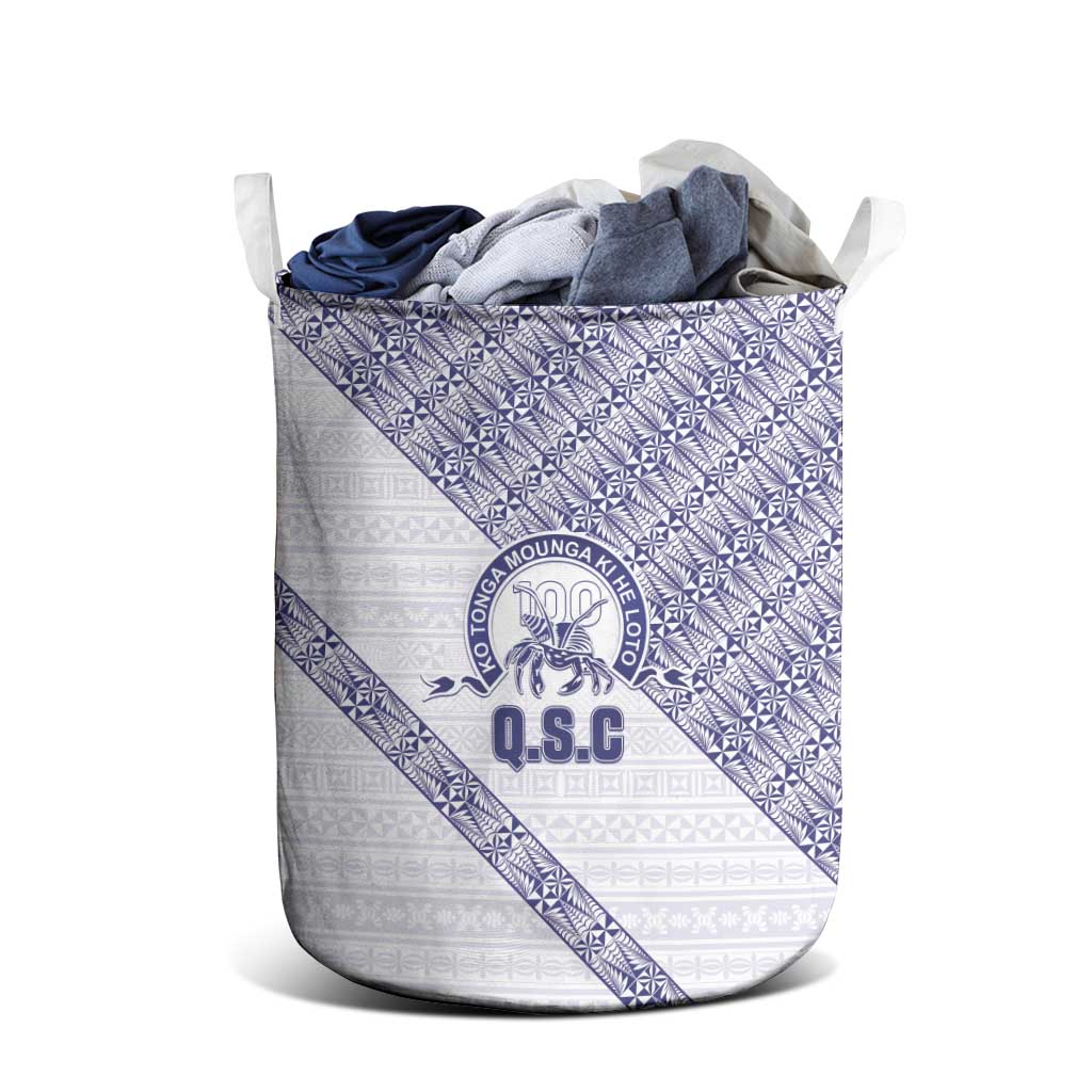 Tonga Queen Salote College Laundry Basket 100 Years Anniversary White Color LT05 - Polynesian Pride
