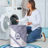 Tonga Queen Salote College Laundry Basket 100 Years Anniversary White Color LT05 - Polynesian Pride