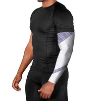 Tonga Queen Salote College Arm Sleeves 100 Years Anniversary White Color LT05 - Polynesian Pride