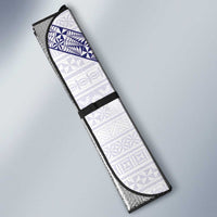 Tonga Queen Salote College Auto Sun Shade 100 Years Anniversary White Color LT05 - Polynesian Pride