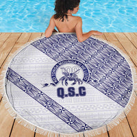 Tonga Queen Salote College Beach Blanket 100 Years Anniversary White Color LT05 - Polynesian Pride