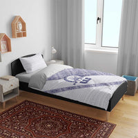 Tonga Queen Salote College Bedding Set 100 Years Anniversary White Color LT05 - Polynesian Pride