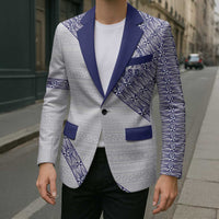 Tonga Queen Salote College Blazer 100 Years Anniversary White Color LT05 - Polynesian Pride